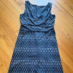 Women’s light blue and navy Eddie Bauer dress
